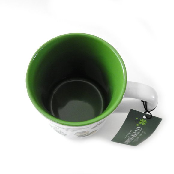 NWT Good Luck Dog Coffee Mug by Clover Cottage Frenchie Terrier Dachshund - Picture 4 of 8